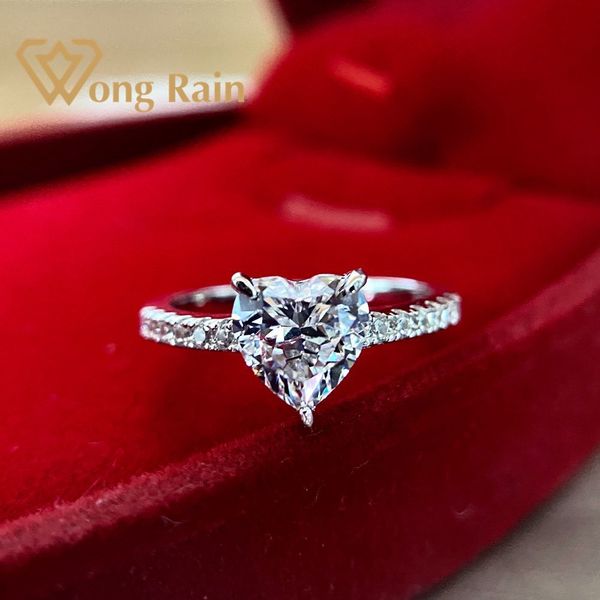 wong rain 100% 925 sterling silver heart created moissanite gemstone diamonds wedding engagement ring fine jewelry wholesale q1214, Golden;silver
wong rain 100% 925 sterling silver heart created moissanite gemstone diamonds wedding engagement ring fine jewelry wholesale q1214, Golden;silver
