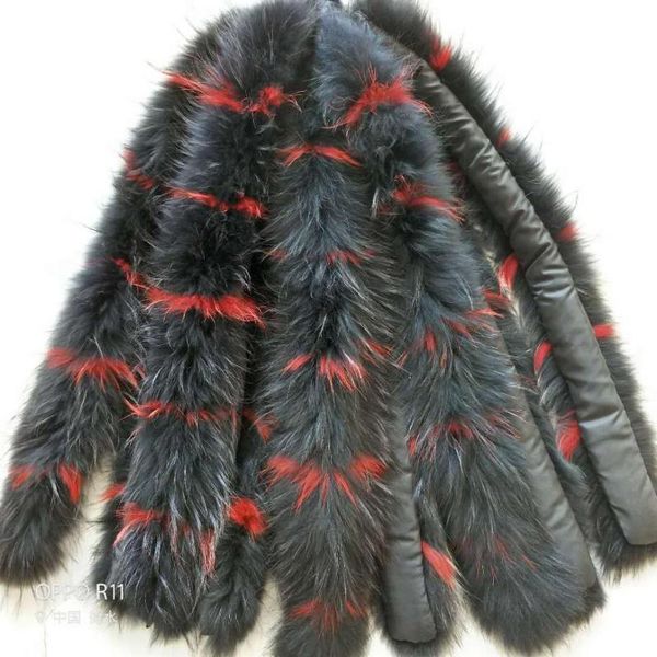 2020 new 100% real raccoon fur collar natural fur colorful decorate scarves 75cm luxury woman men collar z341, Blue;gray
2020 new 100% real raccoon fur collar natural fur colorful decorate scarves 75cm luxury woman men collar z341, Blue;gray