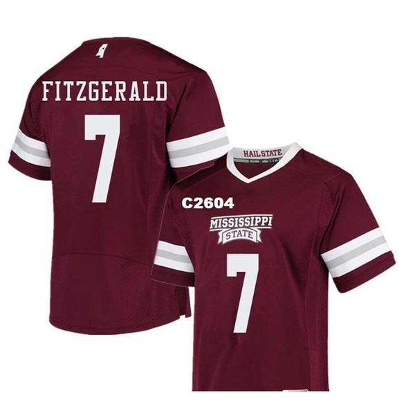 2604 mississippi state bulldogs nick fitzgerald #7 real full embroidery college jersey size s-4xl or custom any name or number jersey, Black
2604 mississippi state bulldogs nick fitzgerald #7 real full embroidery college jersey size s-4xl or custom any name or number jersey, Black