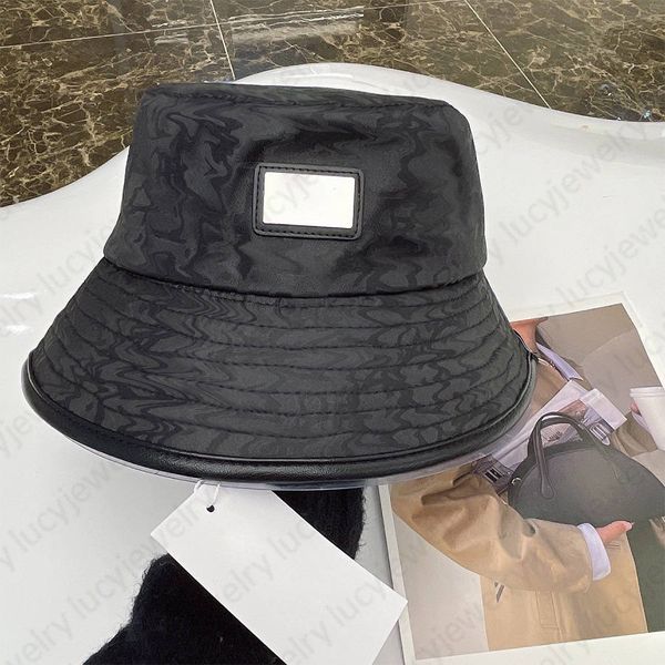 

Fashion Bucket Hat Designer Ball Caps Fancy Pattern Squiggles Letter Design for Man Woman 6 Option 3 Colors Top Quality, C1