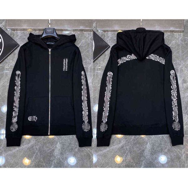 classic fashion luxury mens zipper ch hoodies designer horseshoe sanskrit cross print pullover hooded sweatshirts sweater woman loose jackts, Black
classic fashion luxury mens zipper ch hoodies designer horseshoe sanskrit cross print pullover hooded sweatshirts sweater woman loose jackts, Black