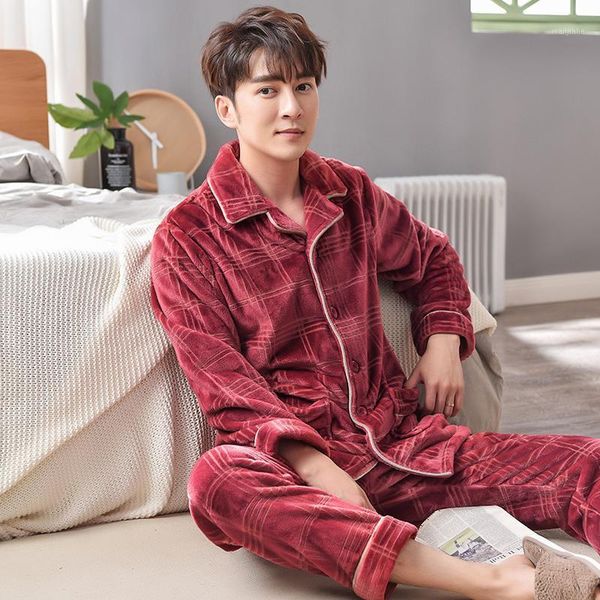 winter men thick flannel sleepwear plus size xxxl casual tracksuit warm lounge high-end red festive homewear peignoir man homme1, Black;brown
winter men thick flannel sleepwear plus size xxxl casual tracksuit warm lounge high-end red festive homewear peignoir man homme1, Black;brown
