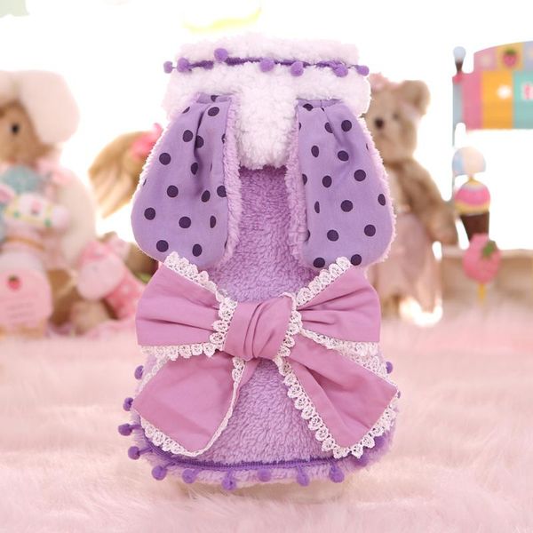 dog apparel autumn and winter est soft cute design coats with ears plus velvet warm cotton padded pink purple color jacket pet
dog apparel autumn and winter est soft cute design coats with ears plus velvet warm cotton padded pink purple color jacket pet
