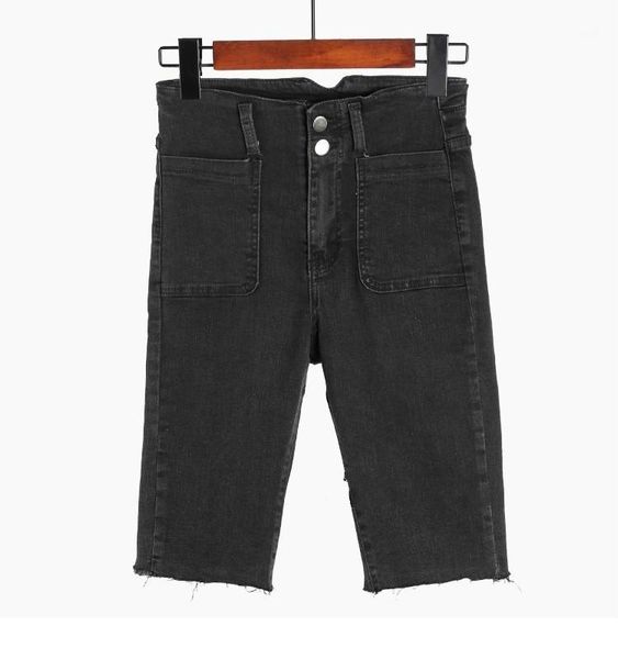 spring summer straight denim capri pants women casual high waist pocket ladies stretch skinny shorts jeans1, Blue
spring summer straight denim capri pants women casual high waist pocket ladies stretch skinny shorts jeans1, Blue