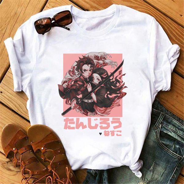 japanese anime slayer t shirt women ulzzang harajuku shirt 90s cartoon graphic printed tees kawaii t-shirt female, White
japanese anime slayer t shirt women ulzzang harajuku shirt 90s cartoon graphic printed tees kawaii t-shirt female, White