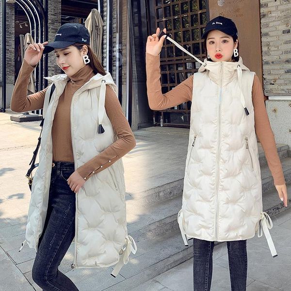 fashion brand casual embroidery cotton vest female long section winter thick vest winter new season loose sleeveless women1, Black;white
fashion brand casual embroidery cotton vest female long section winter thick vest winter new season loose sleeveless women1, Black;white