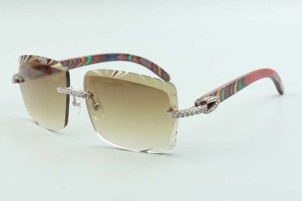 2021 style selling cutting lens medium diamonds sunglasses 3524020, peacock wooden temples glasses, size: 58-18-135mm, White;black
2021 style selling cutting lens medium diamonds sunglasses 3524020, peacock wooden temples glasses, size: 58-18-135mm, White;black