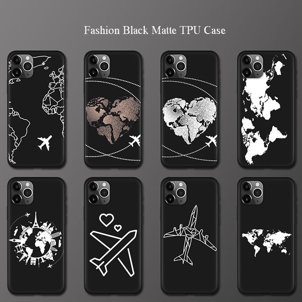 world map travel airplane pattern phone case for iphone 12 11 pro xr x xs max 8 7 6 6s plus 5 5s se 2 2020 black matte tpu cover
world map travel airplane pattern phone case for iphone 12 11 pro xr x xs max 8 7 6 6s plus 5 5s se 2 2020 black matte tpu cover
