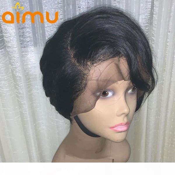 pixie cut wig glueless short straight closure wig 13x4 lace front human hair wigs pre plucked natural hairline remy brazilian, Black;brown
pixie cut wig glueless short straight closure wig 13x4 lace front human hair wigs pre plucked natural hairline remy brazilian, Black;brown