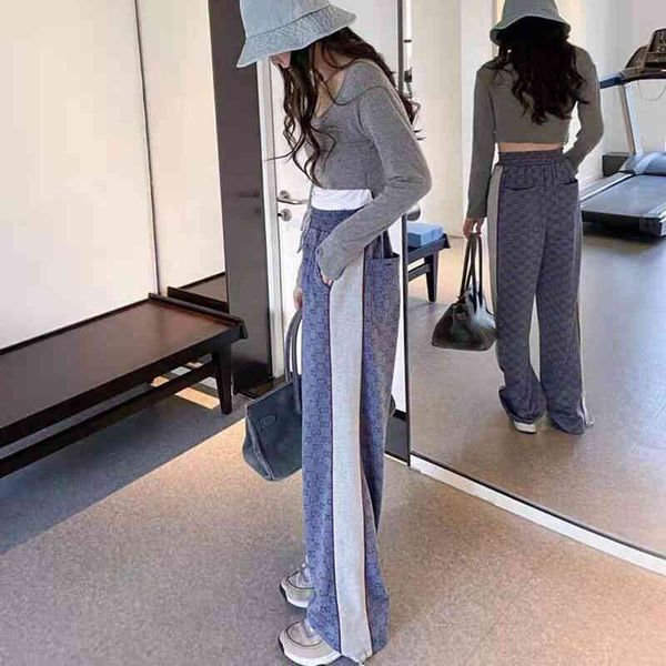 gu + manyin laohua wide leg pants with side stitching loose women's large drawstring leggings waist straight tube, White;black
gu + manyin laohua wide leg pants with side stitching loose women's large drawstring leggings waist straight tube, White;black