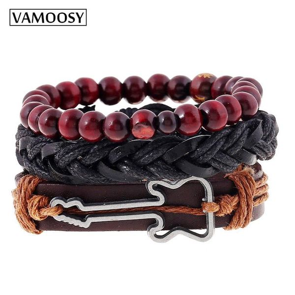 charm bracelets vamoosy 2021 fashion weave punk vintage cuff beads male men's leather women men female jewelry accessories, Golden;silver
charm bracelets vamoosy 2021 fashion weave punk vintage cuff beads male men's leather women men female jewelry accessories, Golden;silver