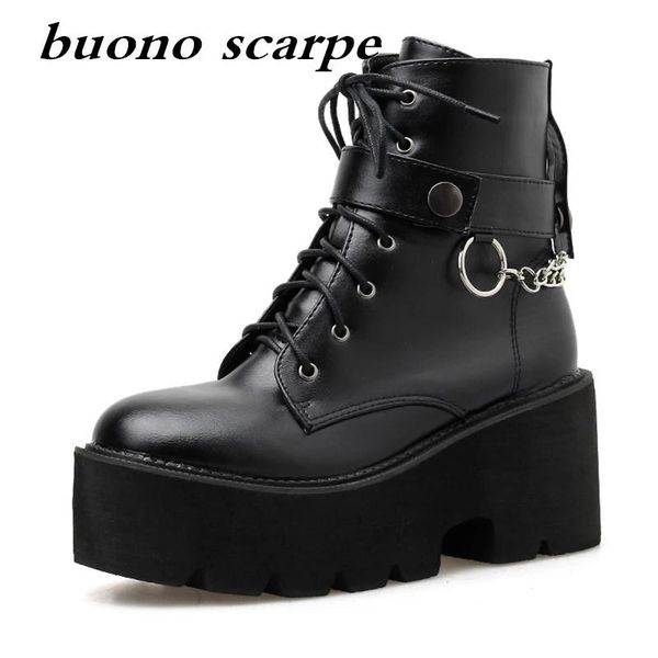 new chain women leather boots block heel gothic black punk style platform shoes female footwear women's shoes
new chain women leather boots block heel gothic black punk style platform shoes female footwear women's shoes