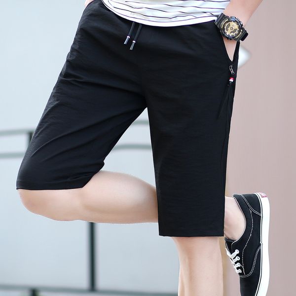 2021 new shorts men short summer 3 colors at height of the quality elastic knee beam pants plus size 175 03te, White;black
2021 new shorts men short summer 3 colors at height of the quality elastic knee beam pants plus size 175 03te, White;black