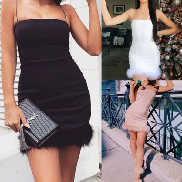 fashion women girl summer dresses sleeveless solid fur patchwork skinny mini dress club party feathers strapless kg-172, Black;gray
fashion women girl summer dresses sleeveless solid fur patchwork skinny mini dress club party feathers strapless kg-172, Black;gray