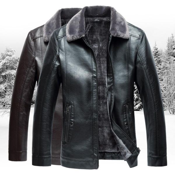 2020 winter men's leather jacket,fashion men's business jackets,large size solid turn-down collar leather warm l-8xl black brown
2020 winter men's leather jacket,fashion men's business jackets,large size solid turn-down collar leather warm l-8xl black brown