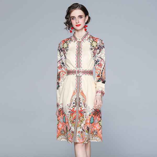 2021 new merchall spring autumn fashion shirt women long sleeve turn down neck vintage print midi casual vestidos q62h, Black;gray
2021 new merchall spring autumn fashion shirt women long sleeve turn down neck vintage print midi casual vestidos q62h, Black;gray