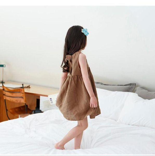 2019 new summer girls' pure hemp drs middle school children's bow vt skirt, Red;yellow
2019 new summer girls' pure hemp drs middle school children's bow vt skirt, Red;yellow