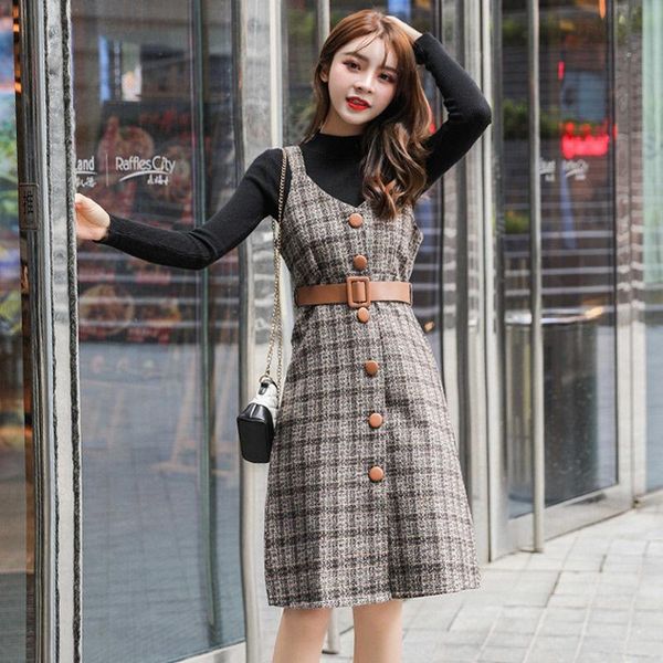 women's tracksuits women 2021 autumn winter two piece dress set female sweater wool knee-length dresses with belt elegant party sets c4, Gray
women's tracksuits women 2021 autumn winter two piece dress set female sweater wool knee-length dresses with belt elegant party sets c4, Gray