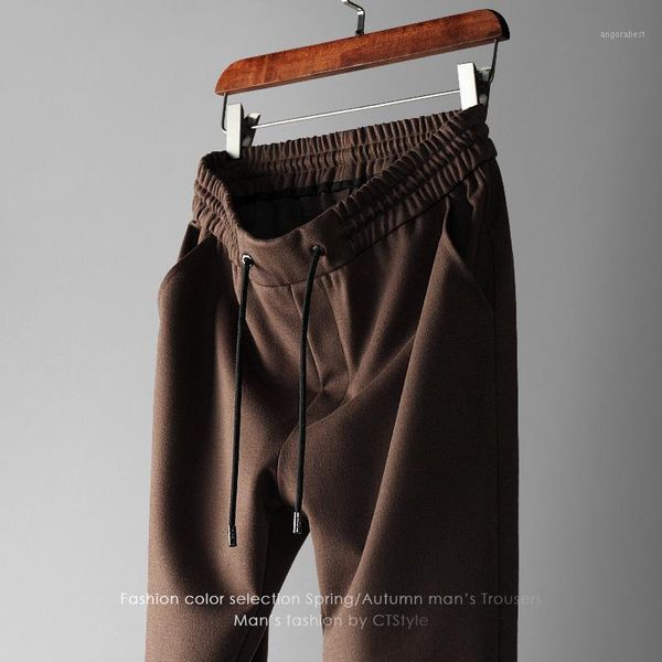 autumn and winter men's casual pants business loose sports pants thickened elastic trousers 2020 men's trend new1, Black
autumn and winter men's casual pants business loose sports pants thickened elastic trousers 2020 men's trend new1, Black