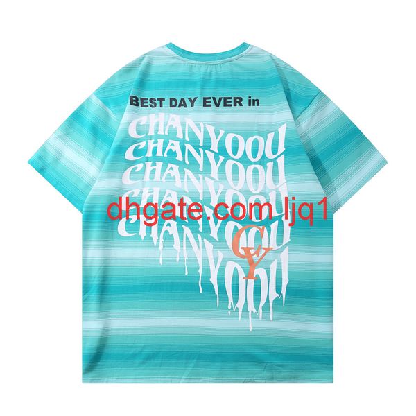 gradient letter print stripe short sleeve t-shirt men's fashion brand round neck half sleeve street trend t-shirt, White;black
gradient letter print stripe short sleeve t-shirt men's fashion brand round neck half sleeve street trend t-shirt, White;black