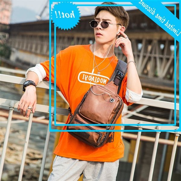 new korean men's leisure single shoulder messenger outdoor sports chest street high capacity fashion bag
new korean men's leisure single shoulder messenger outdoor sports chest street high capacity fashion bag
