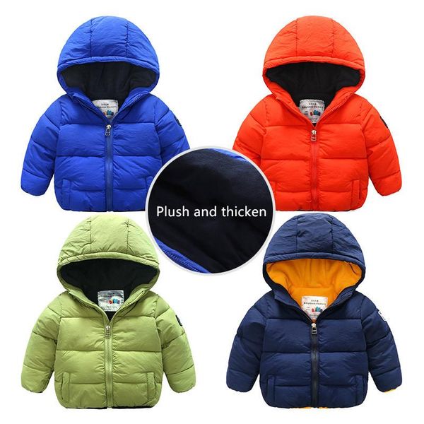 down coat 2021 girls boys plush velvet and thicken winter outwear kid's warm jacket children's clothes, Blue;gray
down coat 2021 girls boys plush velvet and thicken winter outwear kid's warm jacket children's clothes, Blue;gray