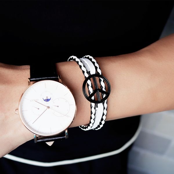 bracelet stainless steel peace for sign love leather men
bracelet stainless steel peace for sign love leather men