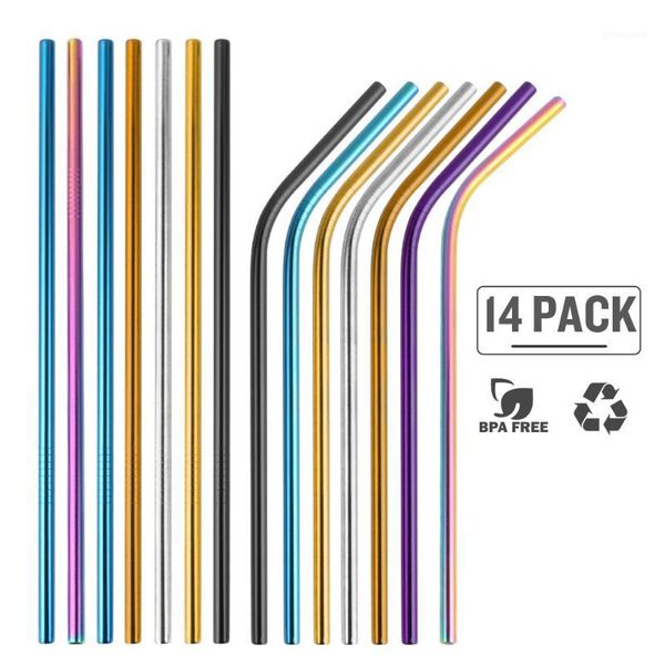 3/8/14pcs reusable straw metal straw eco friendly drinking stainless steel -approved bpa with cleaning brush & bag1
3/8/14pcs reusable straw metal straw eco friendly drinking stainless steel -approved bpa with cleaning brush & bag1