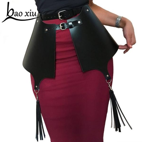 new luxury women leather waistband skirt wide belt accessories tassel corset fetish bondage dress straps girl waist belt y200501, Black;brown
new luxury women leather waistband skirt wide belt accessories tassel corset fetish bondage dress straps girl waist belt y200501, Black;brown