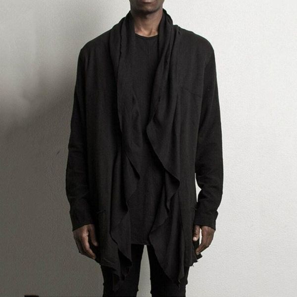 men's jackets hirigin men autumn long cardigan coat for male sleeve slim fit black gray cardigans draped collar casual, Black;brown
men's jackets hirigin men autumn long cardigan coat for male sleeve slim fit black gray cardigans draped collar casual, Black;brown