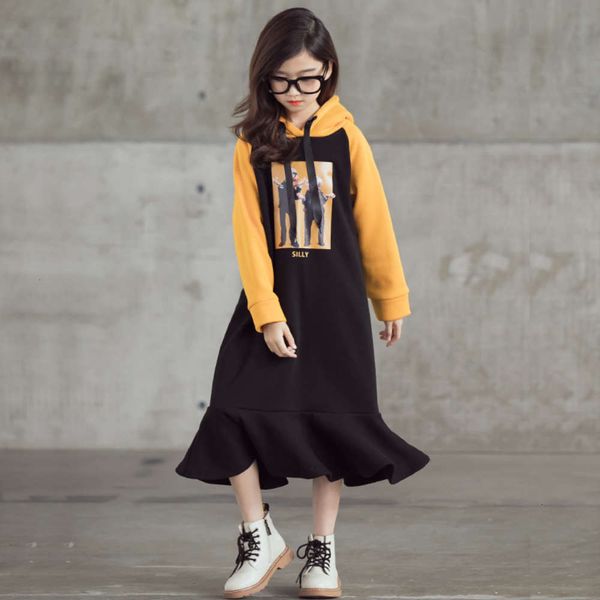 thickened and girls' drs plush winter 2020 new cotton hooded mid length ruffle skirt, Red;yellow
thickened and girls' drs plush winter 2020 new cotton hooded mid length ruffle skirt, Red;yellow