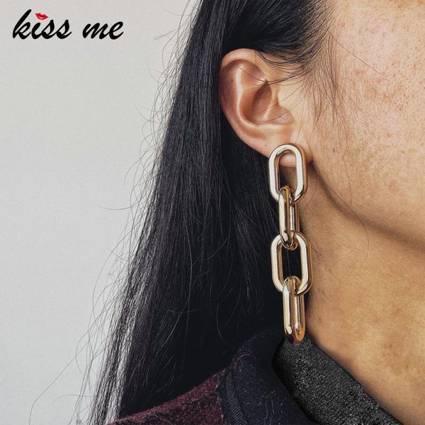 kissme classical gold color chains drop earrings for women gifts environment-friendly alloy minimalist earrings fashion jewelry, Silver
kissme classical gold color chains drop earrings for women gifts environment-friendly alloy minimalist earrings fashion jewelry, Silver