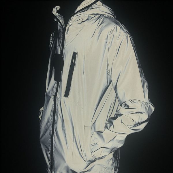 new men night full reflective hooded bomber jacket hip hop casual streetwear loose windbreaker coats plus size 4xl x1217, Black;brown
new men night full reflective hooded bomber jacket hip hop casual streetwear loose windbreaker coats plus size 4xl x1217, Black;brown