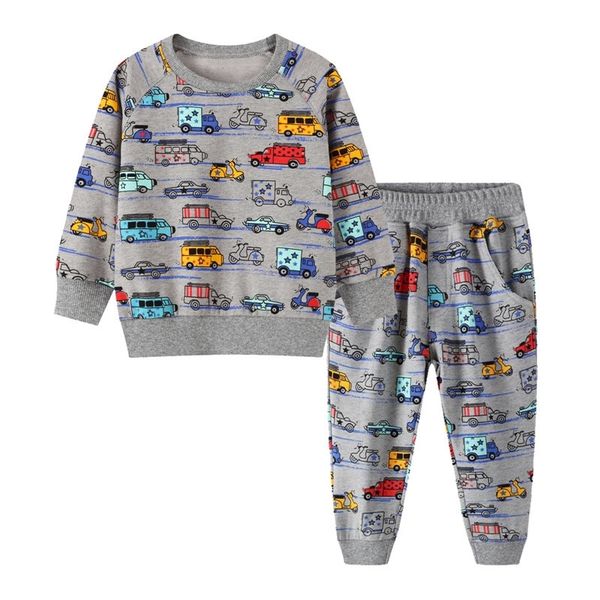 jumping meters boutique baby boys clothing sets autumn winter boy set sport suits for boys sweater shirt pants 2 pieces kids set 201127, White
jumping meters boutique baby boys clothing sets autumn winter boy set sport suits for boys sweater shirt pants 2 pieces kids set 201127, White