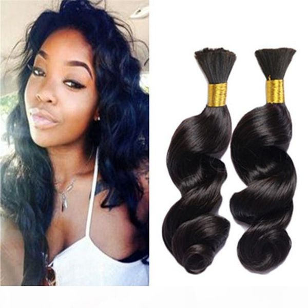 loose wave bulk hair for braiding brazilian hair loose curly human braiding hair bulk price, Black
loose wave bulk hair for braiding brazilian hair loose curly human braiding hair bulk price, Black