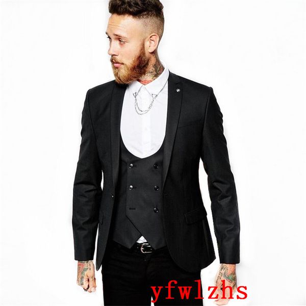 handsome one button groomsmen peak lapel groom tuxedos men suits wedding/prom/dinner man blazer(jacket+pants+tie+vest) w657, Black;gray
handsome one button groomsmen peak lapel groom tuxedos men suits wedding/prom/dinner man blazer(jacket+pants+tie+vest) w657, Black;gray