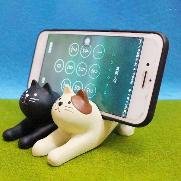 durable resin deskstand accessories lazy bracket decorative portable phone holder cat shape fixing desk mini 3d cartoon1
durable resin deskstand accessories lazy bracket decorative portable phone holder cat shape fixing desk mini 3d cartoon1