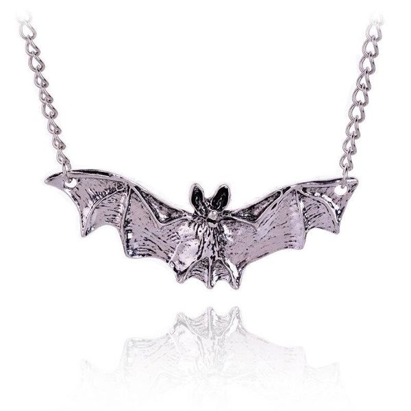 pendant necklaces cool bat necklace woman man jewelry halloween gothic animal men punk statement accessories, Silver
pendant necklaces cool bat necklace woman man jewelry halloween gothic animal men punk statement accessories, Silver