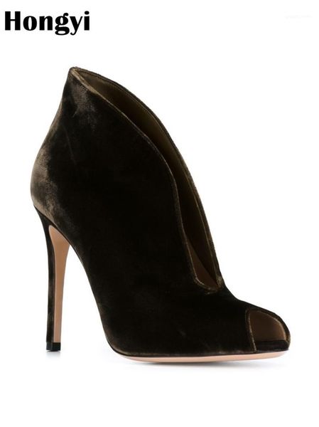 boots hongyi autumn women's shoes 2021 female ankle fashion high heel open toe hollow out ladies botas mujer1, Black
boots hongyi autumn women's shoes 2021 female ankle fashion high heel open toe hollow out ladies botas mujer1, Black