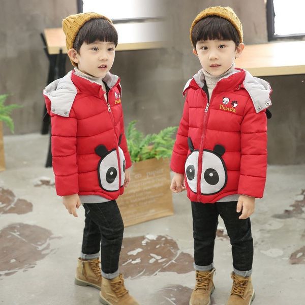 boy's thickened coat winter wear children's down and girl's cartoon cotton padded jacket, Blue;gray
boy's thickened coat winter wear children's down and girl's cartoon cotton padded jacket, Blue;gray