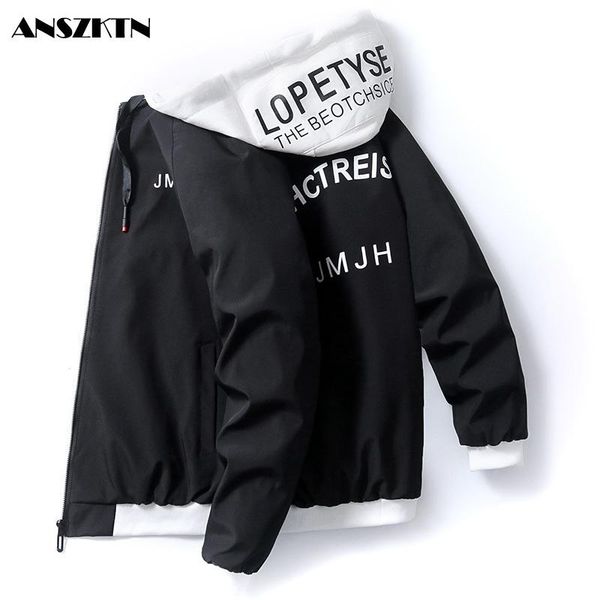hooded jacket men fashion zipper coat mens slim fit street outside clothes autumn letter printed logo mens clothing, Black;brown
hooded jacket men fashion zipper coat mens slim fit street outside clothes autumn letter printed logo mens clothing, Black;brown