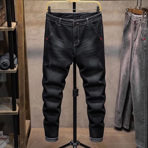 men's jeans 2021 arrival men fashion elasticity comfortable slim male cotton pants,size 27-38., Blue
men's jeans 2021 arrival men fashion elasticity comfortable slim male cotton pants,size 27-38., Blue