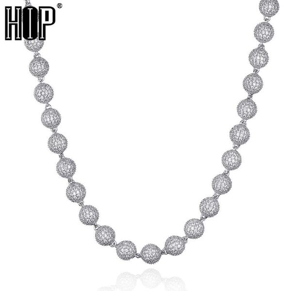 chains hip hop 10mm bling iced out round cz stone cubic zirconia chokers ball necklace for men women jewelry, Silver
chains hip hop 10mm bling iced out round cz stone cubic zirconia chokers ball necklace for men women jewelry, Silver