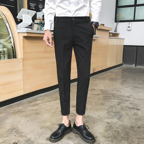 men's trousers 2019 spring new loose versatile slim feet pants thin section nine pants personality youth casual men's clothing1, Black
men's trousers 2019 spring new loose versatile slim feet pants thin section nine pants personality youth casual men's clothing1, Black