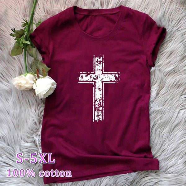 large size s-5xl new fashion simple cross cotton t-shirt ladies 100% cotton o-neck short sleeve summer t-shirt casual t-shirt, White
large size s-5xl new fashion simple cross cotton t-shirt ladies 100% cotton o-neck short sleeve summer t-shirt casual t-shirt, White