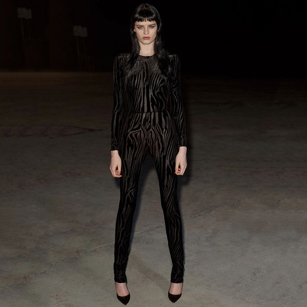 black 2021 new leopard female long-sleeved around the neck tights fashion pants celebrity party overalls 4of8, Black;white
black 2021 new leopard female long-sleeved around the neck tights fashion pants celebrity party overalls 4of8, Black;white
