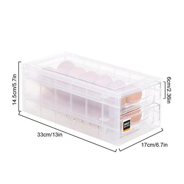 24 grid double layer egg storage box egg food container organize drawer eggs crisper kitchen products re qylglv tore2010
24 grid double layer egg storage box egg food container organize drawer eggs crisper kitchen products re qylglv tore2010