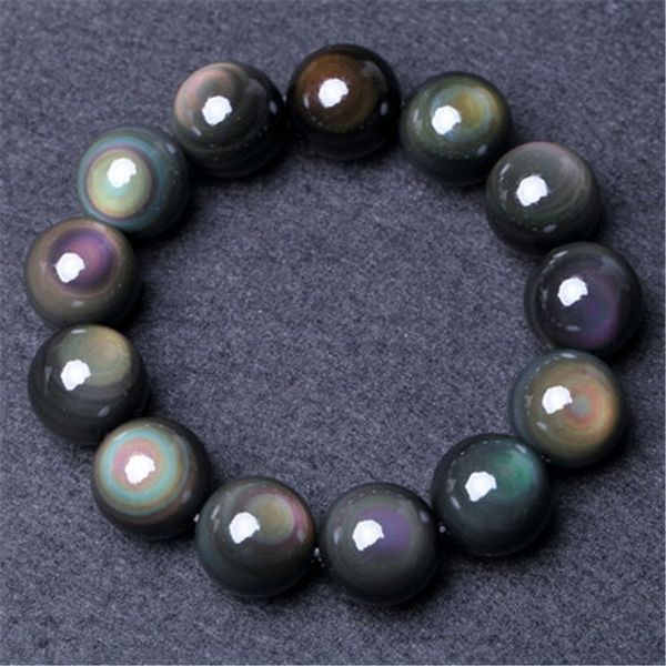 big natural stones black rainbow eye obsidian bracelet crystal quartz round bead men women bracelet energy gift lucky jewelry y200730
big natural stones black rainbow eye obsidian bracelet crystal quartz round bead men women bracelet energy gift lucky jewelry y200730