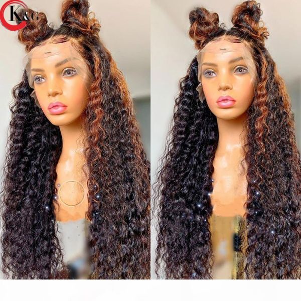 kungang highlight t-part lace front human hair wigs curly 150% density lace wigs with baby hair brazilian middle ratio non-remy, Black;brown
kungang highlight t-part lace front human hair wigs curly 150% density lace wigs with baby hair brazilian middle ratio non-remy, Black;brown