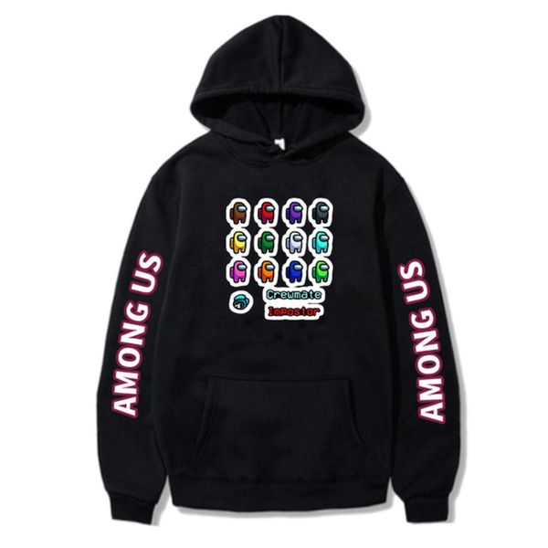 game among us fashion men hoodie pullover 2020 winter black white cotton fleece pocket hooded hoodie sweatshirts for te c0127
game among us fashion men hoodie pullover 2020 winter black white cotton fleece pocket hooded hoodie sweatshirts for te c0127
